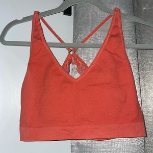 Ribbed crop top worn 1-3 times